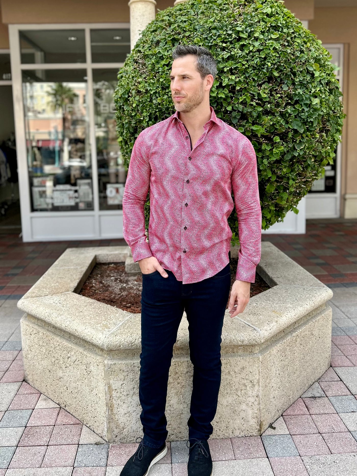 Kenny Long Sleeve Button Down