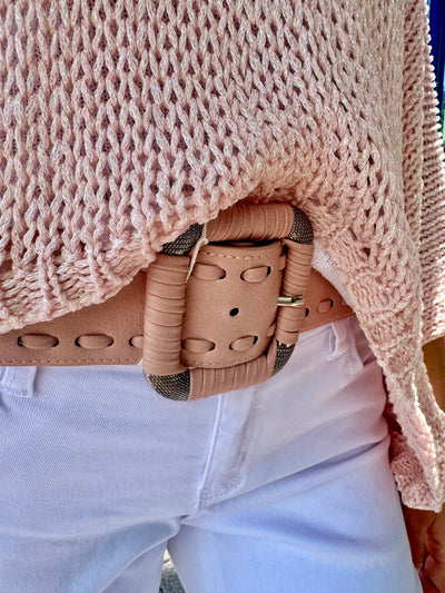 Barcelona Stretch Buckle Belt