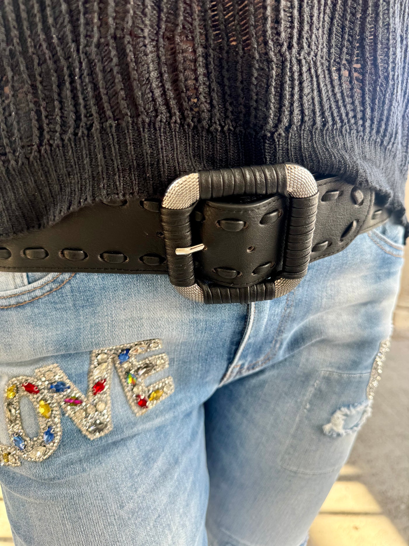 Barcelona Stretch Buckle Belt