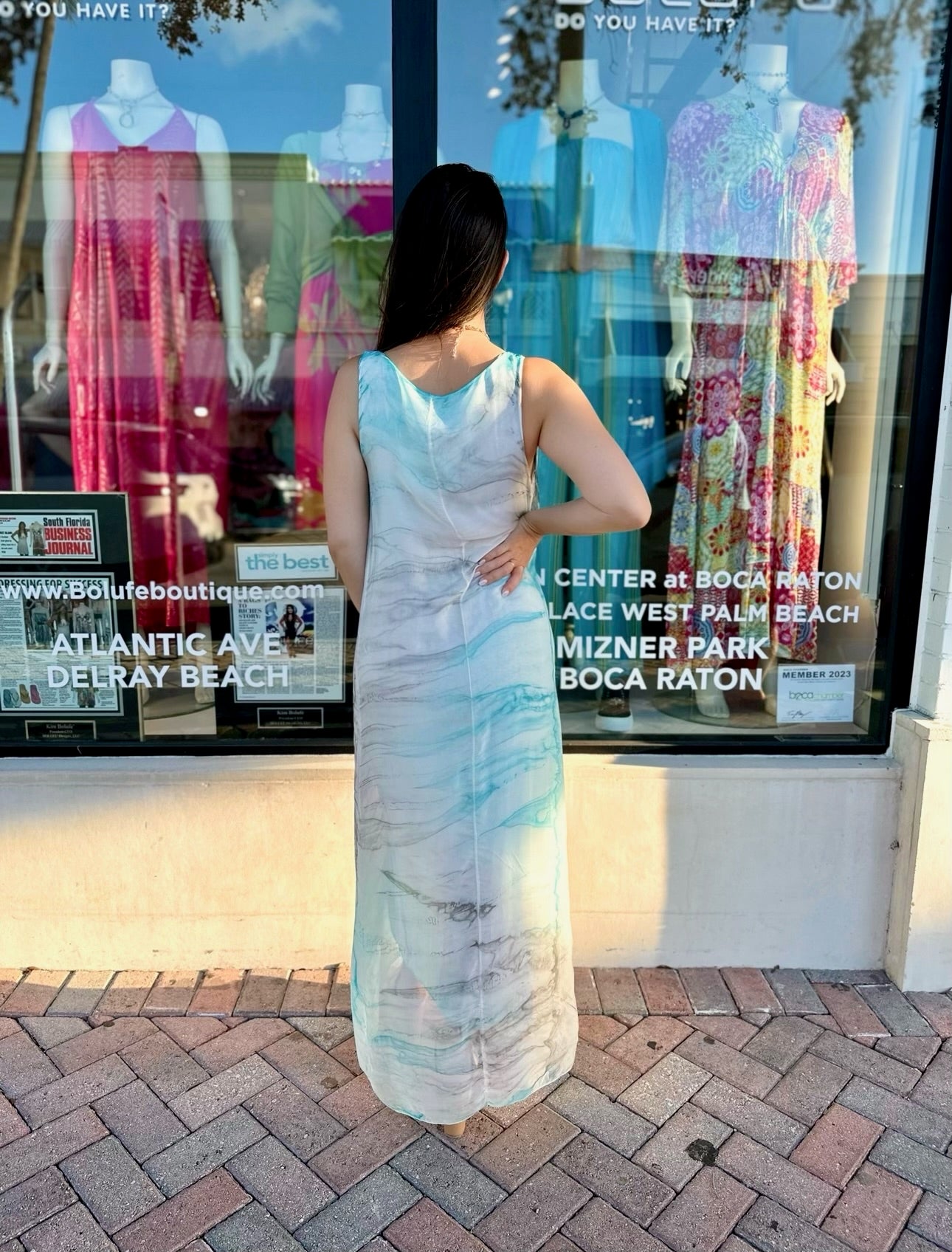 Sorrento Silk Maxi Dress