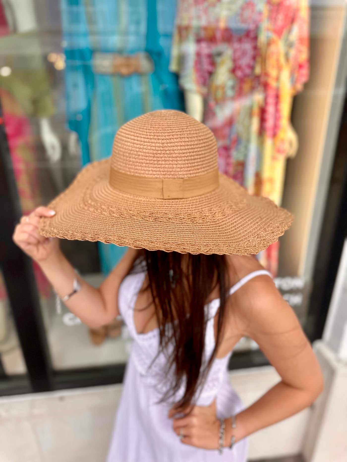 Straw Floppy Hat