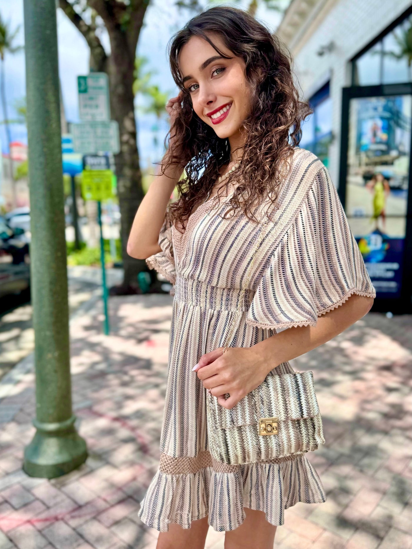 Carla Woven Crossbody Bag