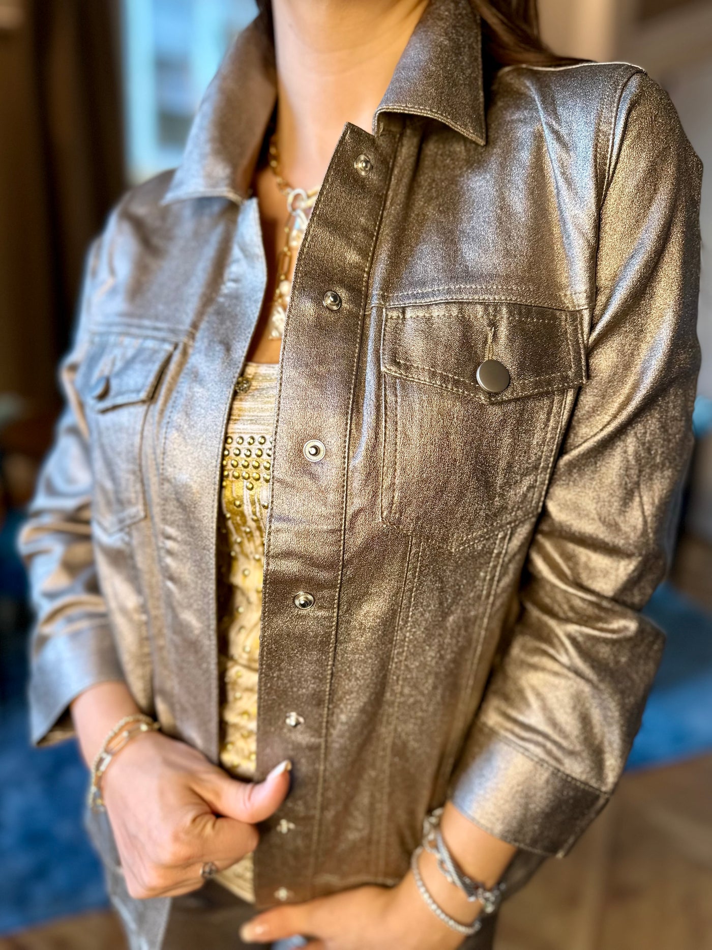 Eliana Shimmer Jacket - PREORDER