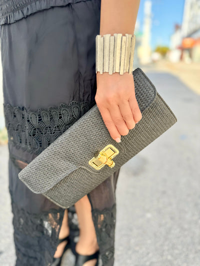 Bamboo Clutch