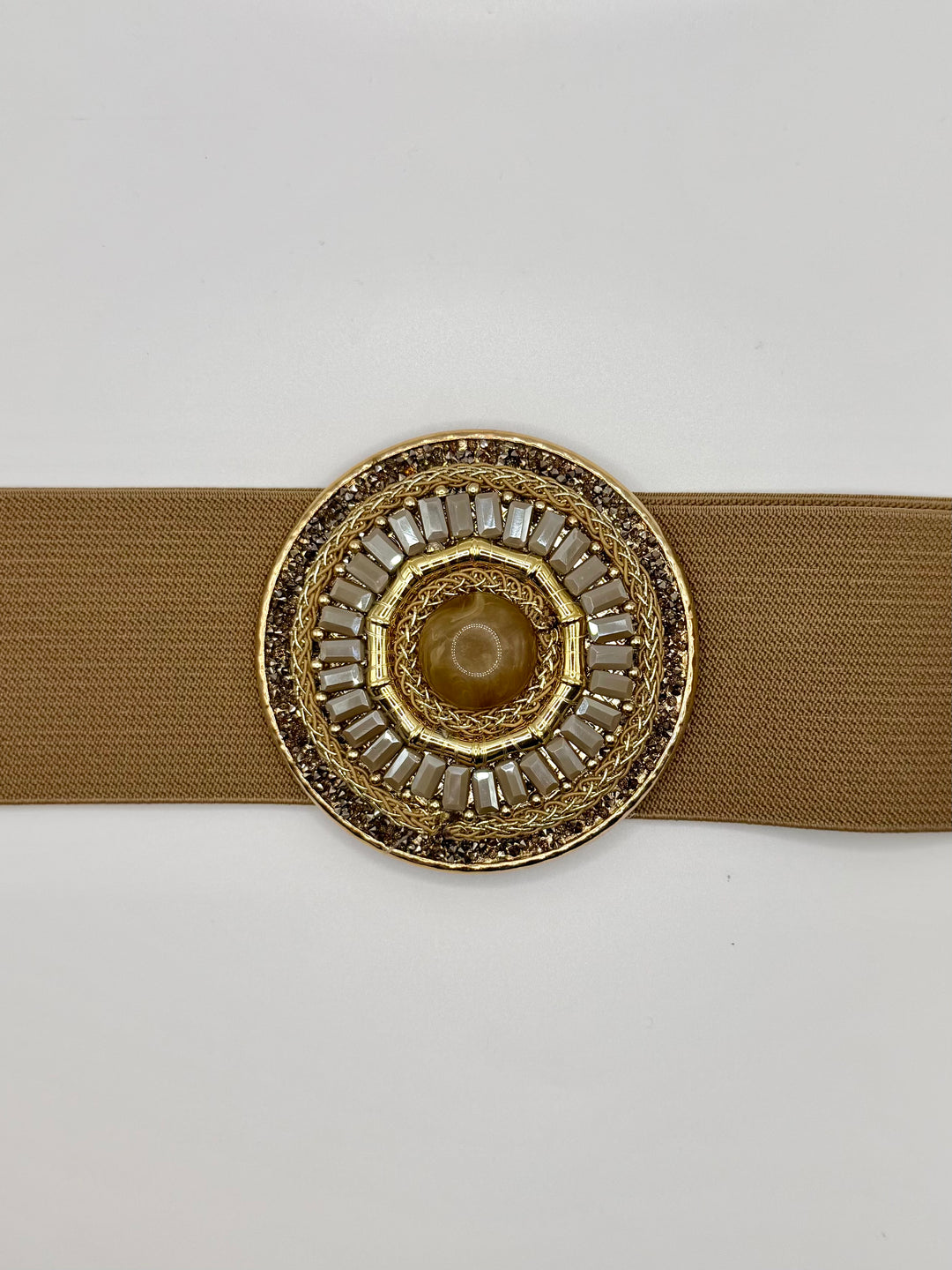 Calliope Medallion Stretch Belt – Bolufe Boutique display picture 3