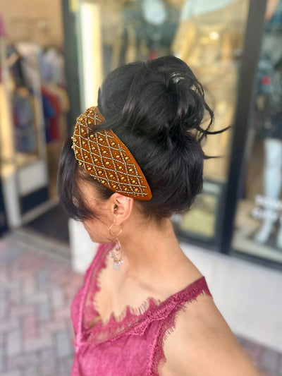 Midnight Embellished Headband