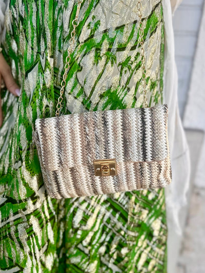 Carla Woven Crossbody Bag