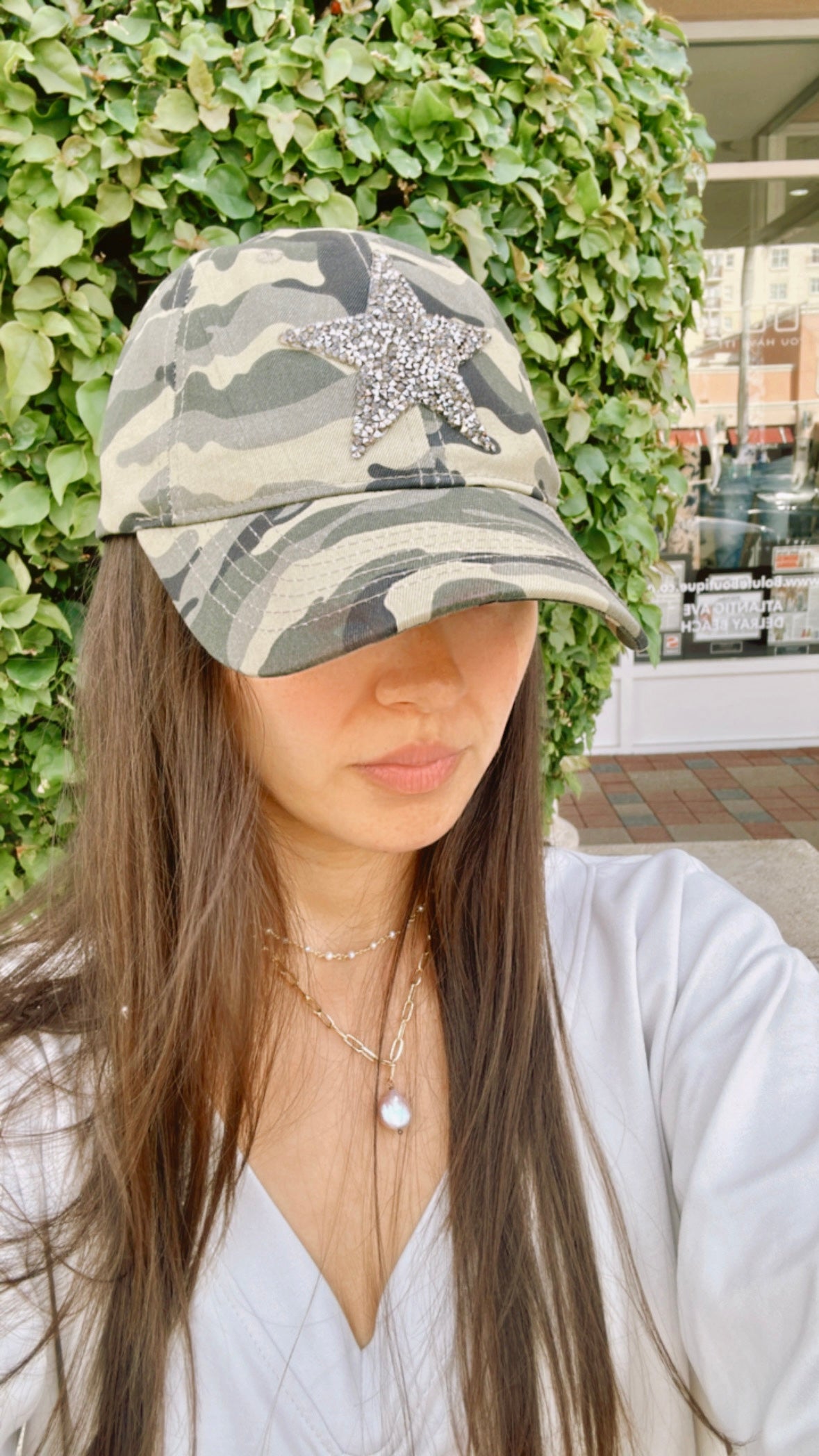 Camo Star Baseball Hat