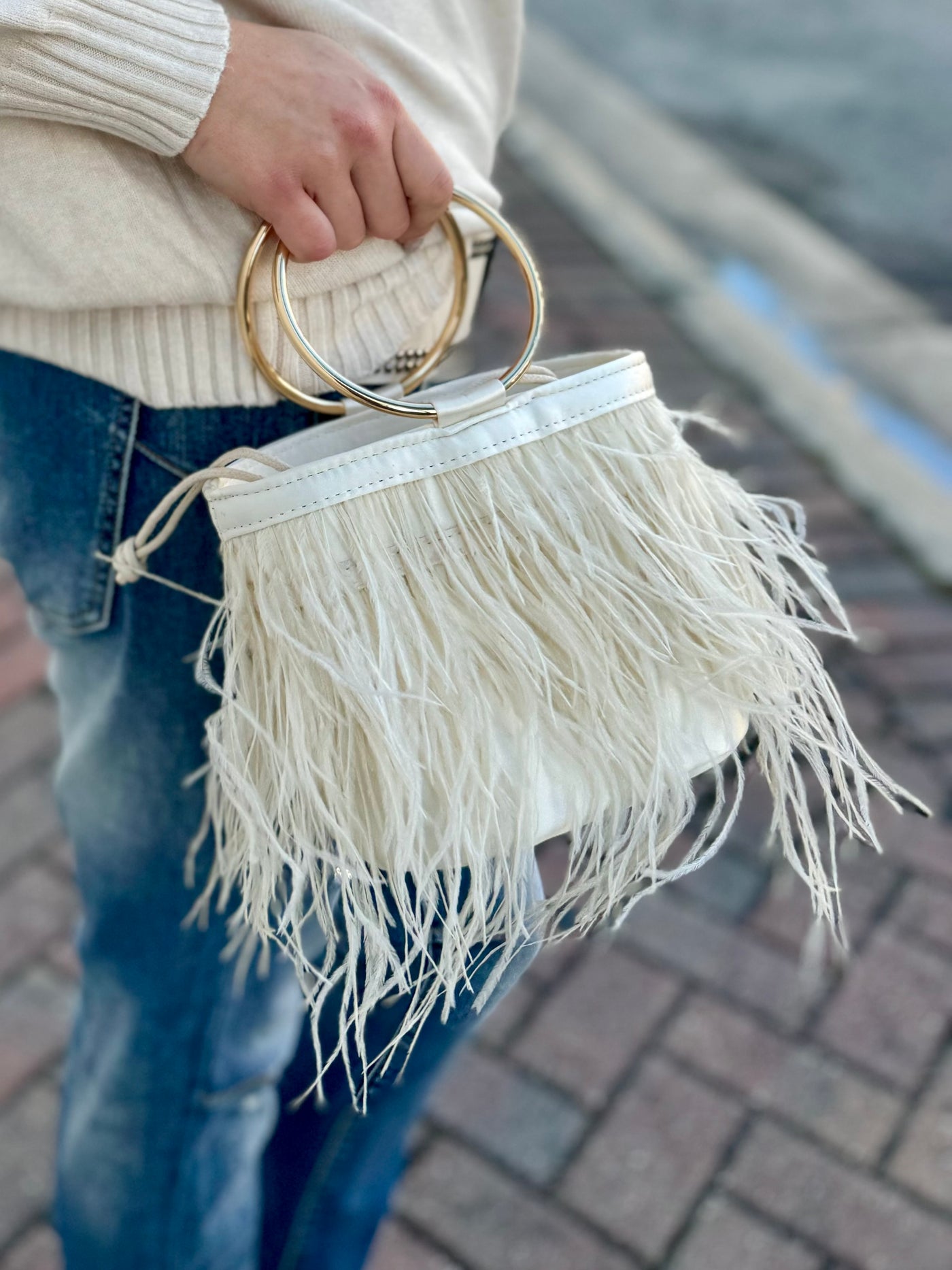 Birds of a Feather Hardshell Mini Bucket Bag