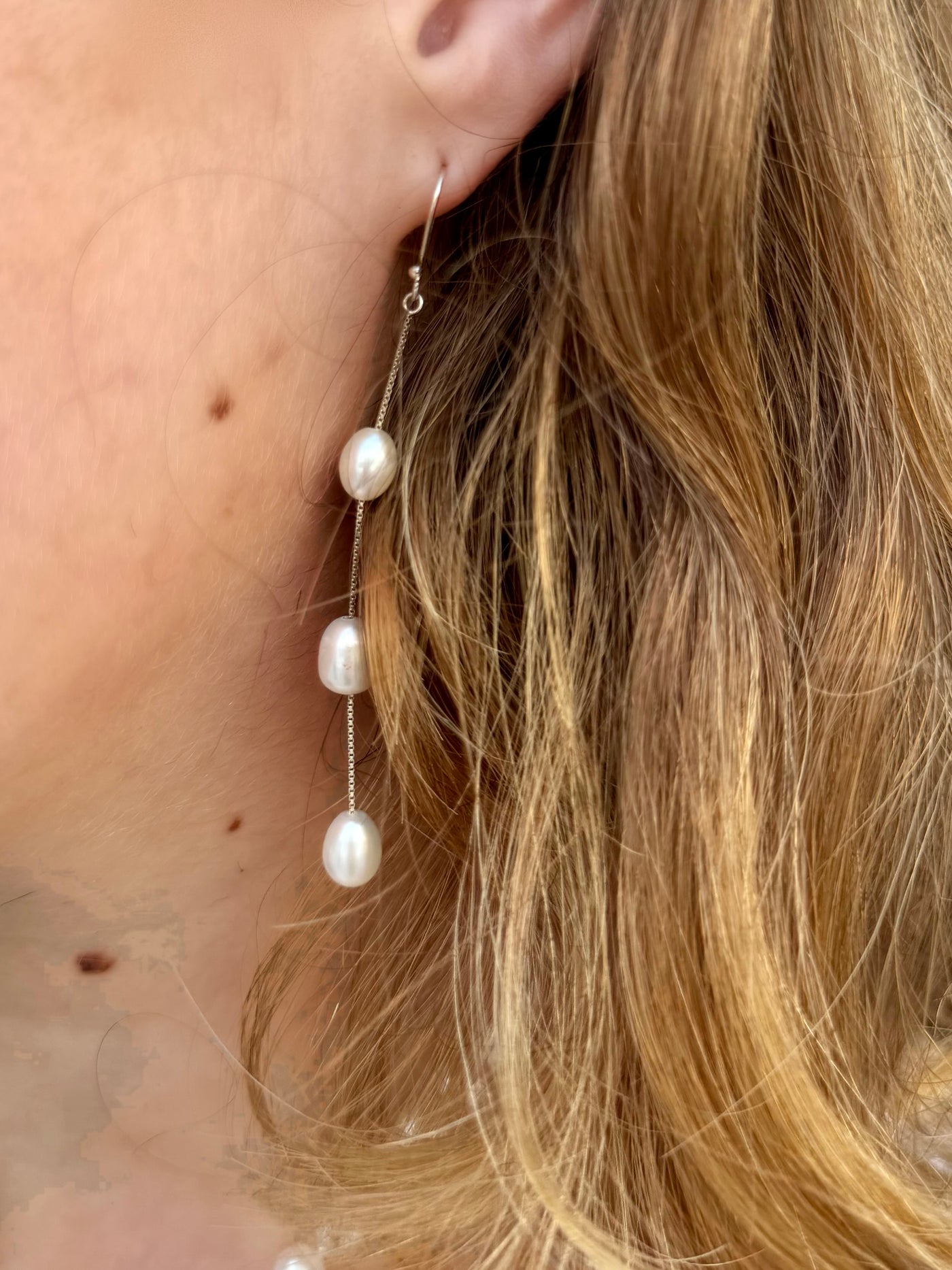 Pearl Drop Earrings