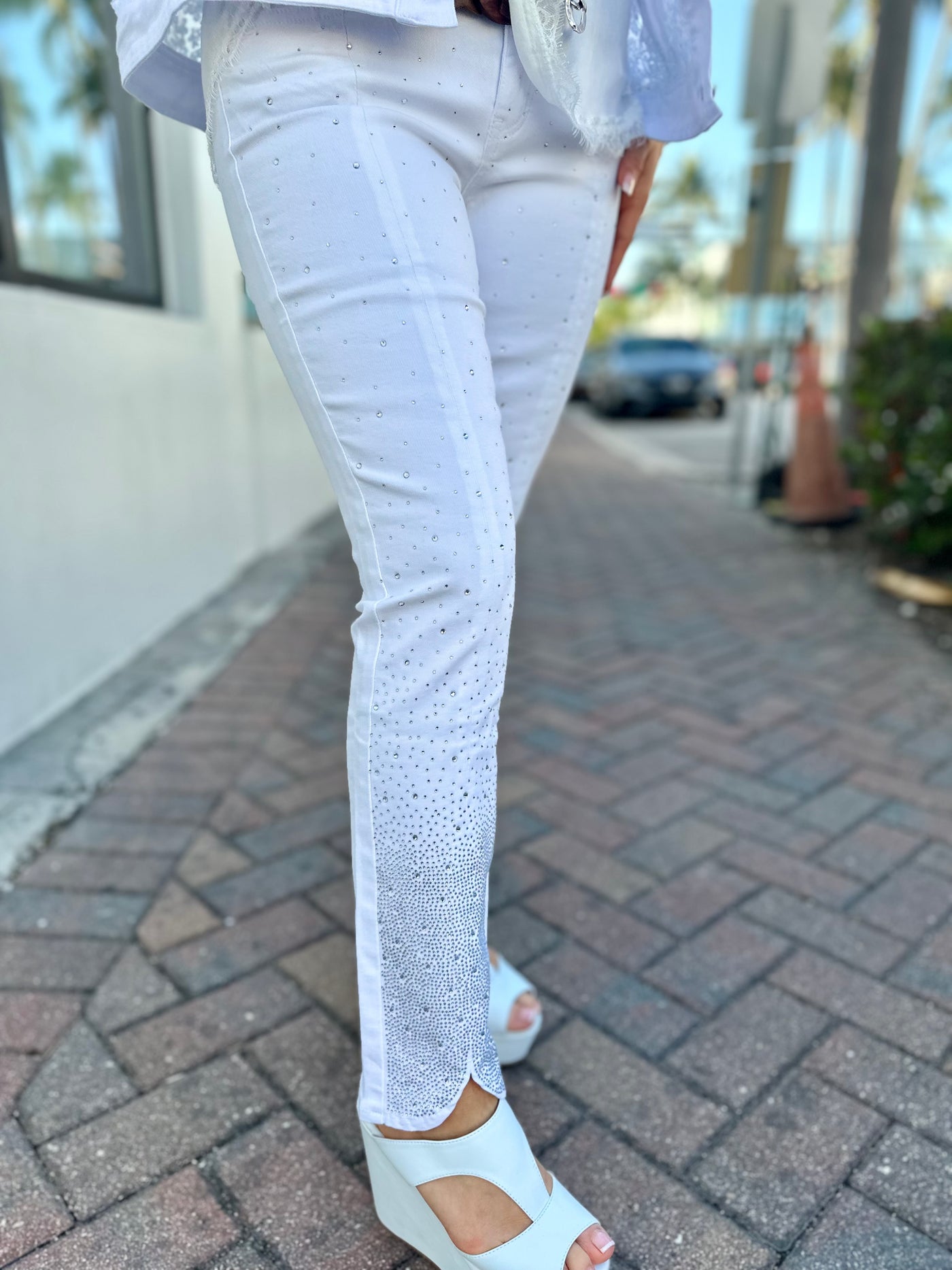 Blanca Rhinestone Jeans