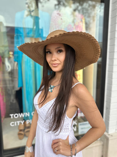 Straw Floppy Hat