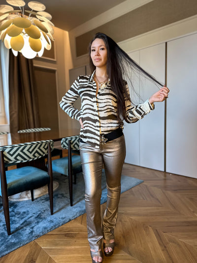 Eliana Metallic Pants - PREORDER