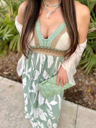 Eden Meadows Clutch Bag
