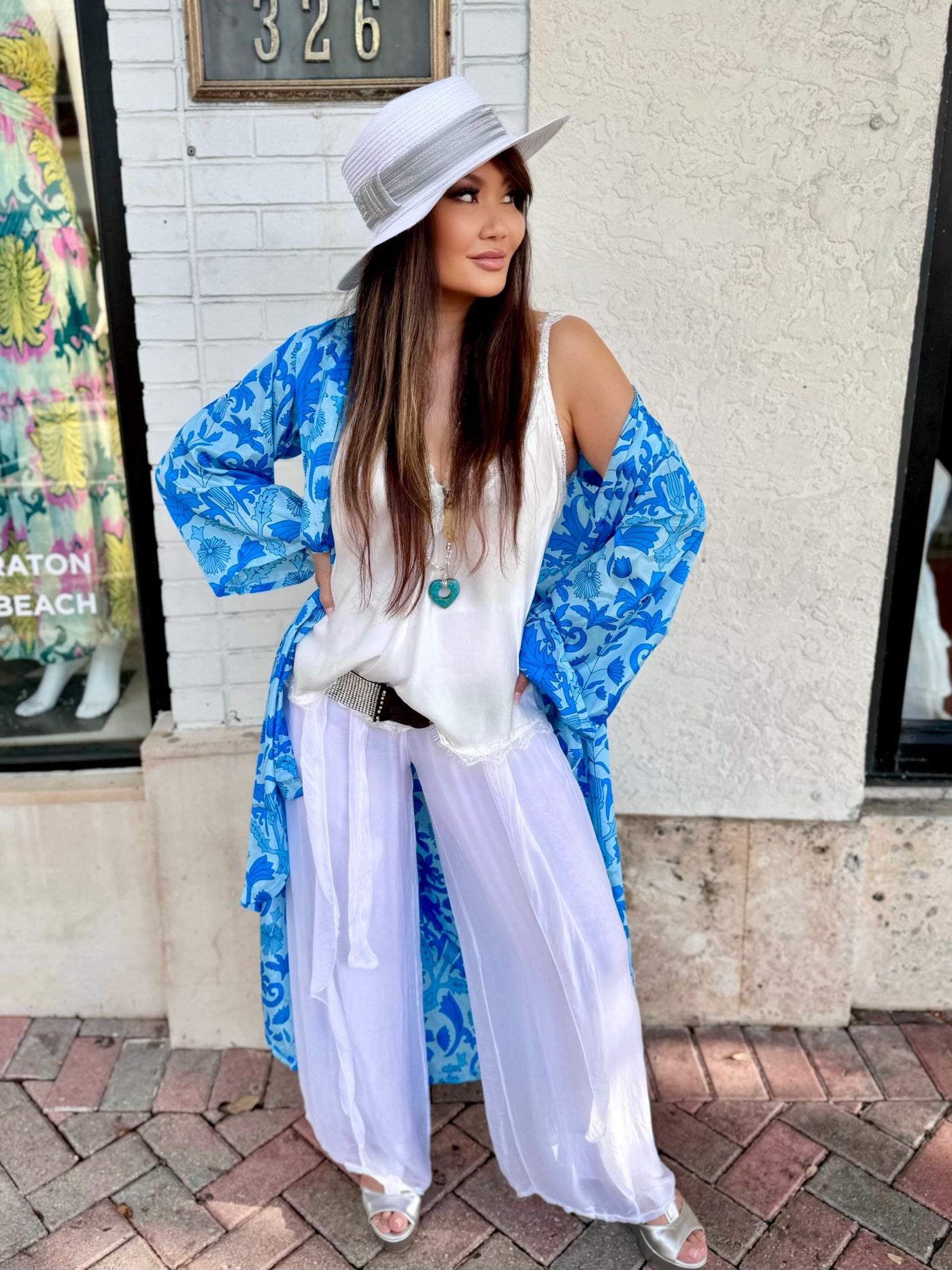 Terrassa Maxi Kimono