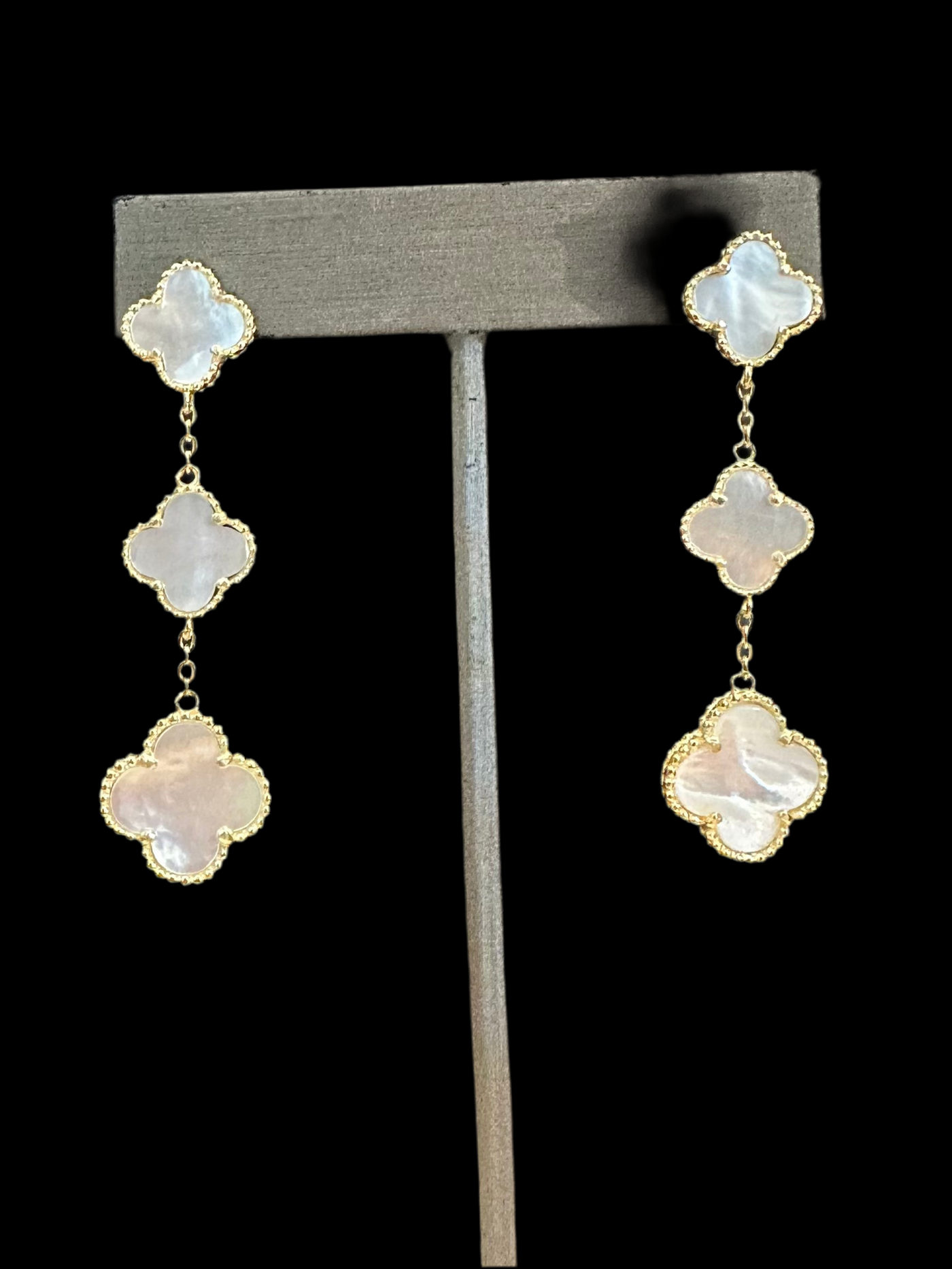 Camila Clover Drop Earrings