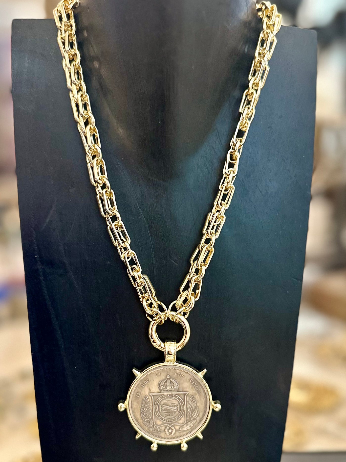 The Crest Coin Necklace