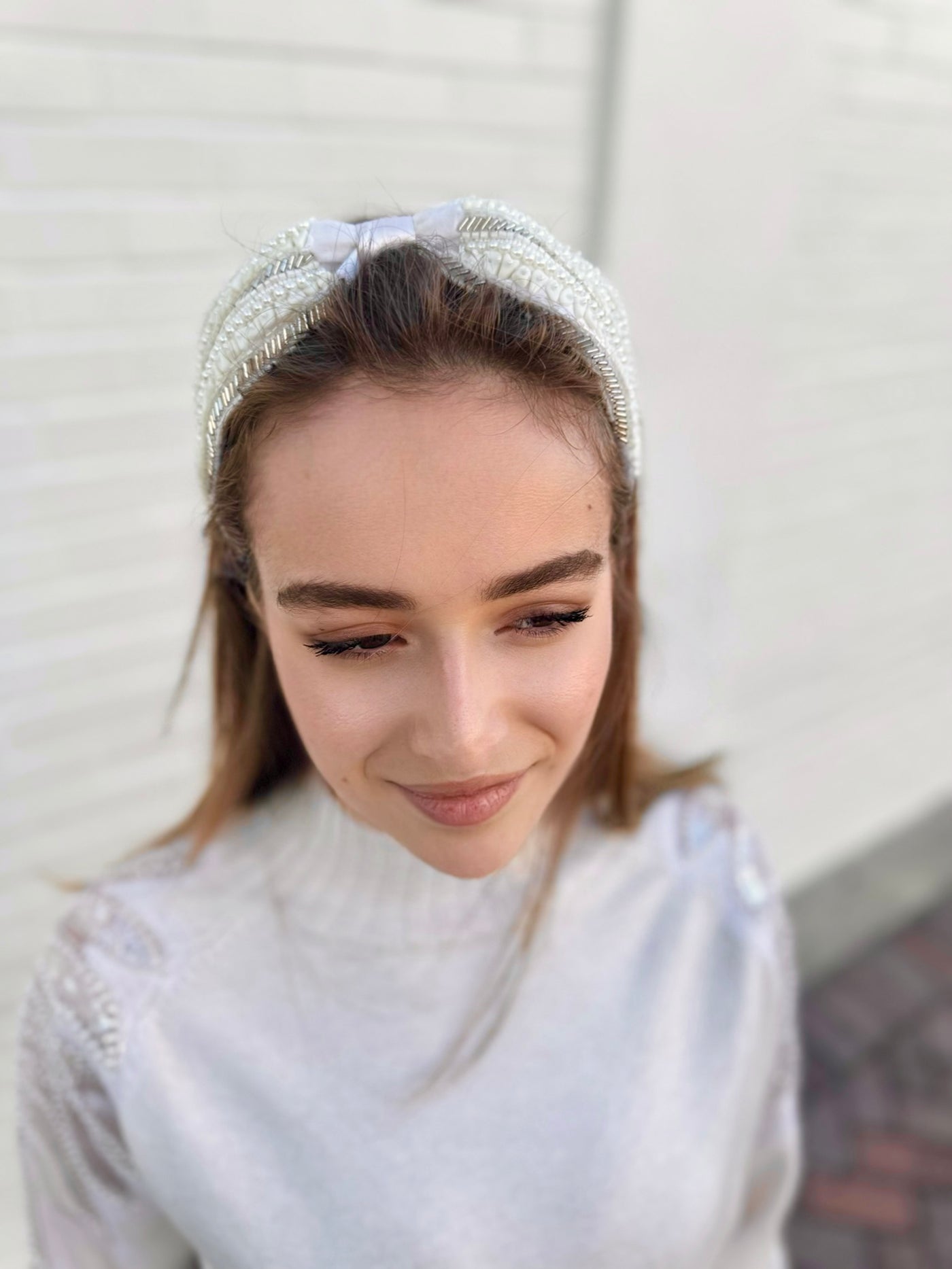 Pearl Embellished Headband