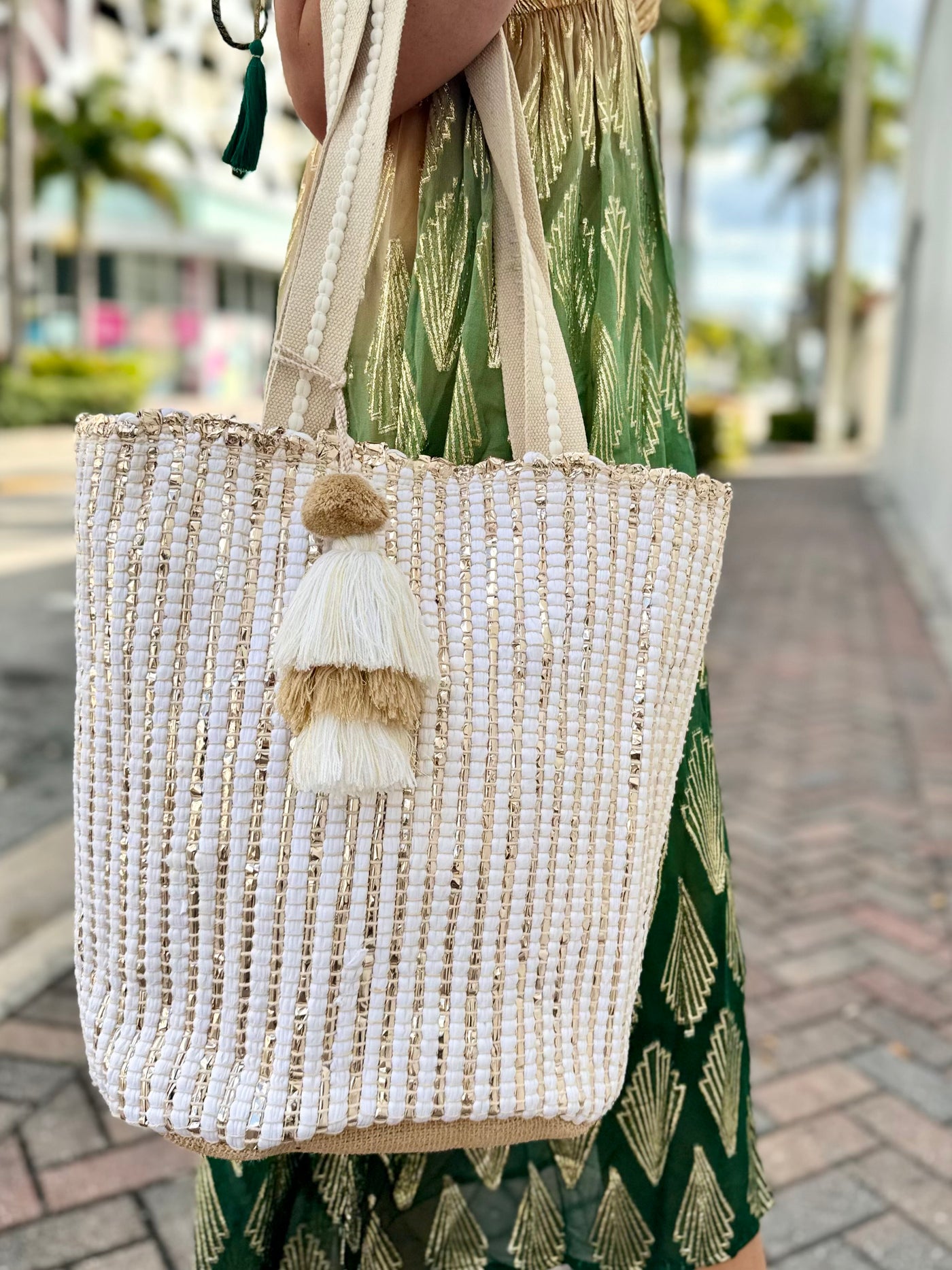 Golden Sand Tote Bag