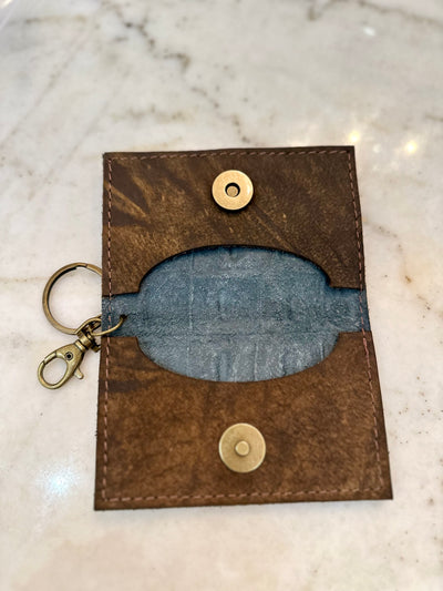 Brielle Upcycled Wallet/Credit Card Holder