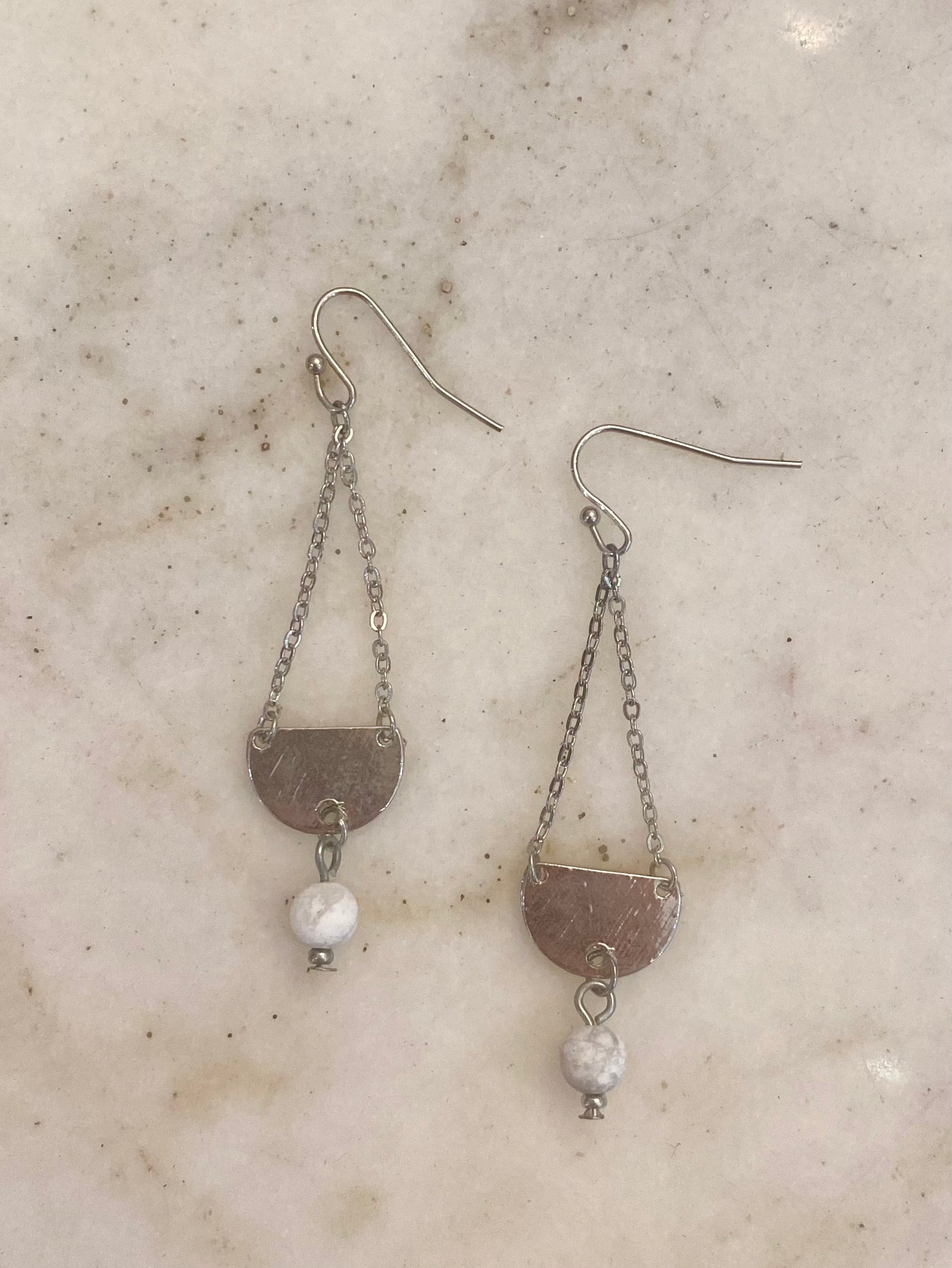 Scarlett Pewter Earrings