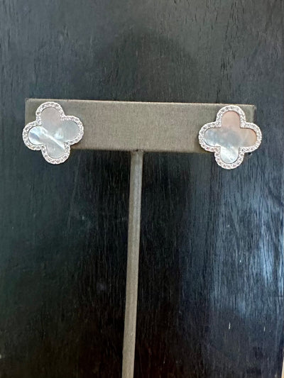 Cristina Clover Stud Earrings