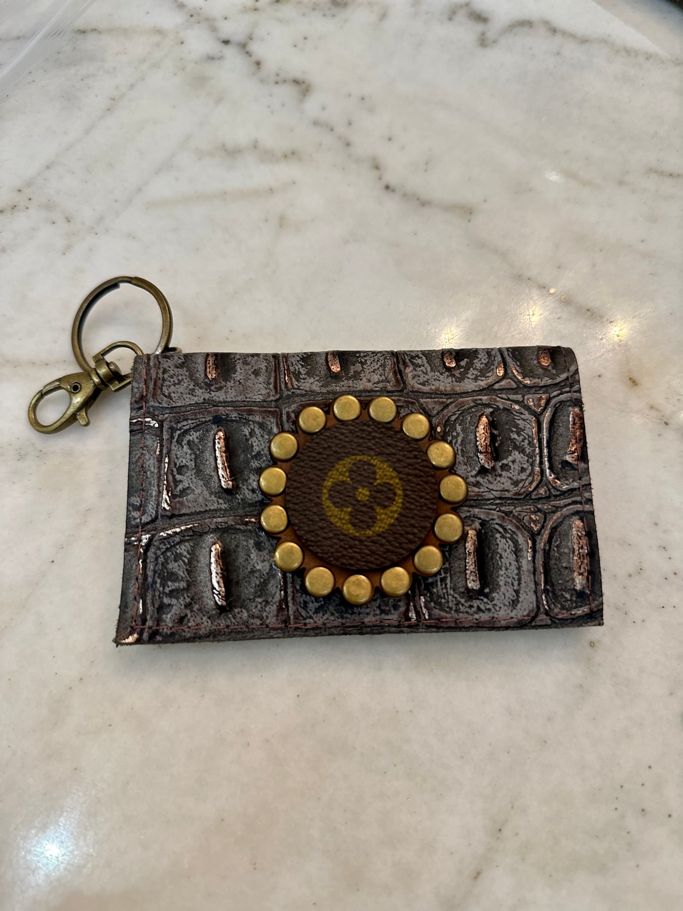 Brielle Upcycled Wallet/Credit Card Holder