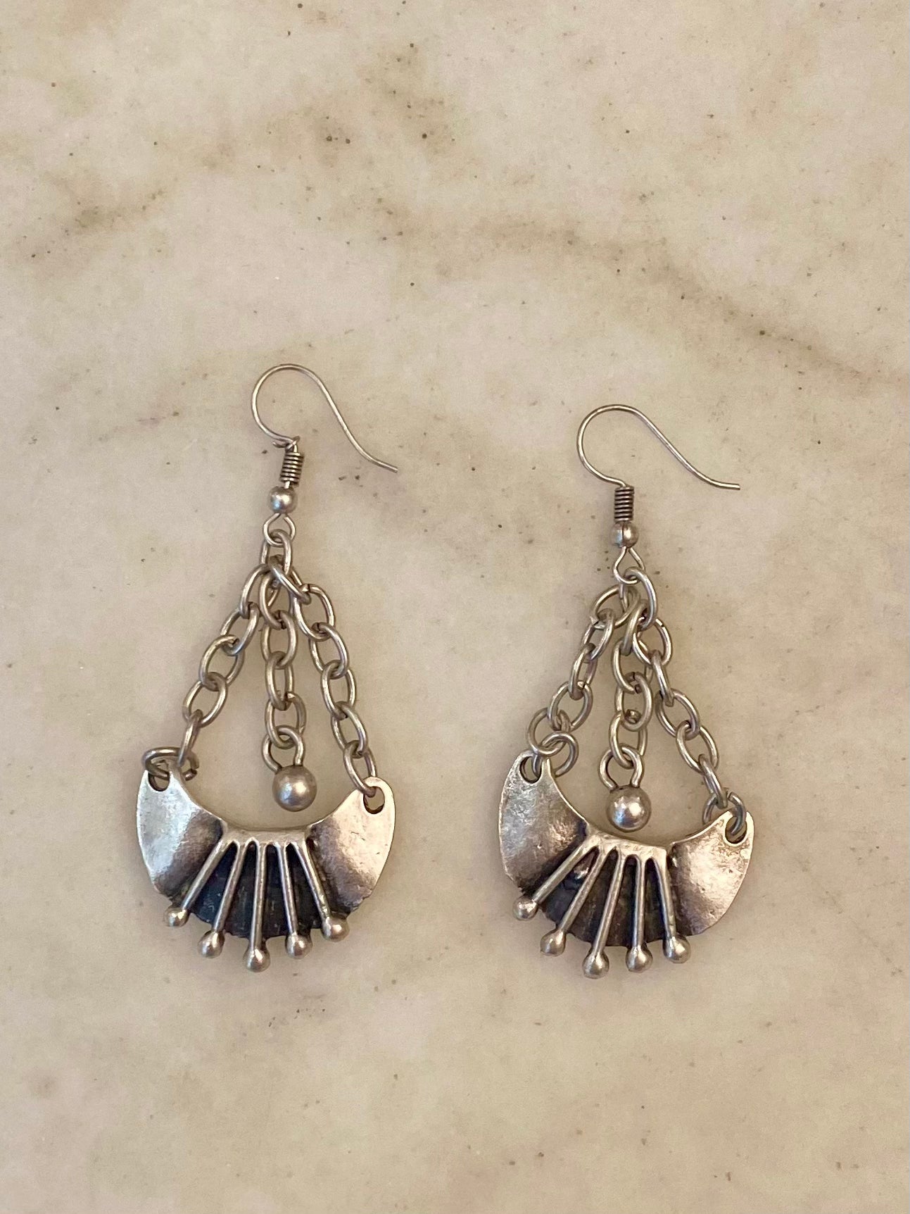 Serenity Pewter Earrings