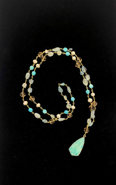 Marie Turquoise Necklace