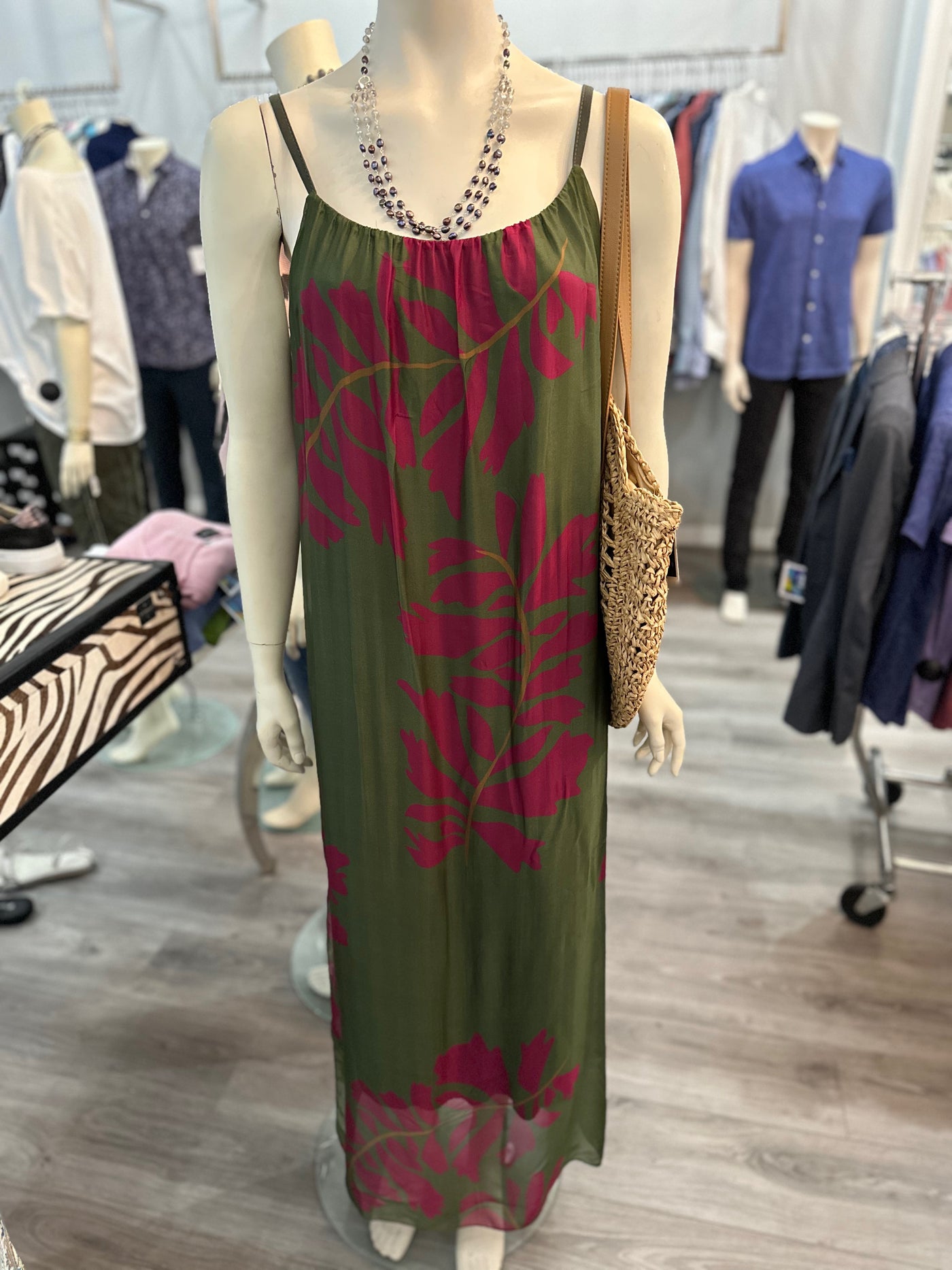 Key West Silk Maxi Dress