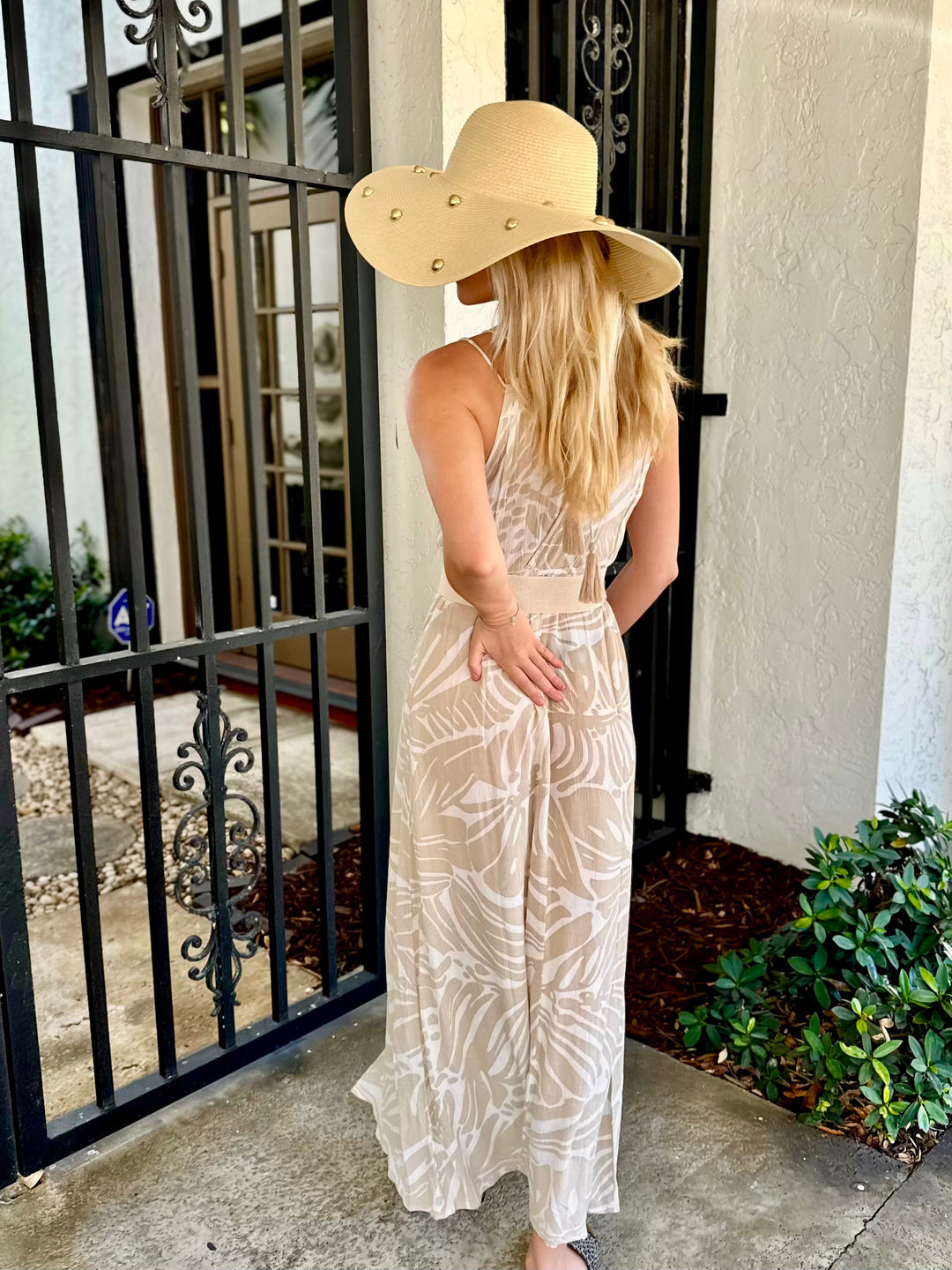 Palm Royale Maxi Dress Small / Blue