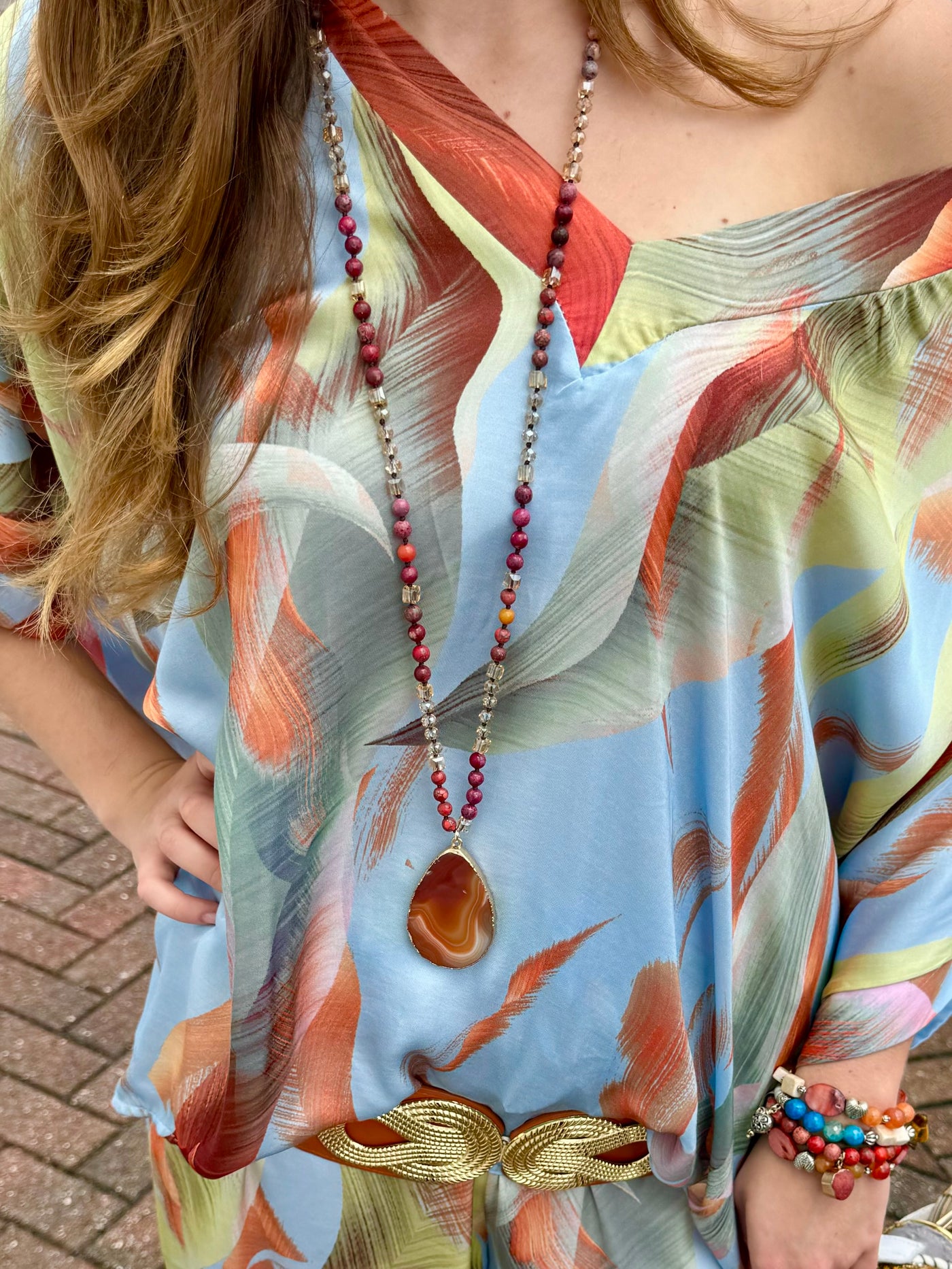 Pinot Noir Pendant Necklace