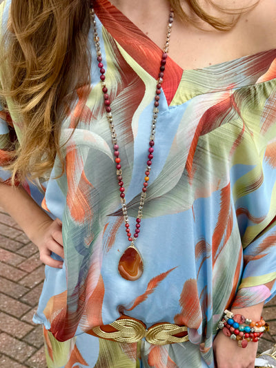 Pinot Noir Pendant Necklace