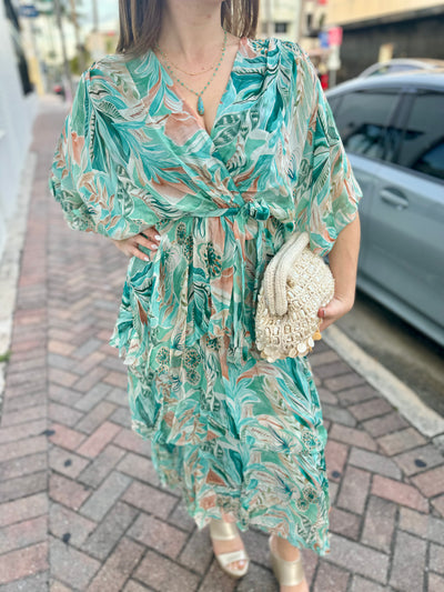 silk layered dress Evie | Tiered Dress | YOLKE One size fits all. SIR. Danica Layered Maxi Dress