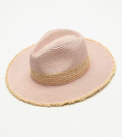 Sondra Straw Fedora Hat