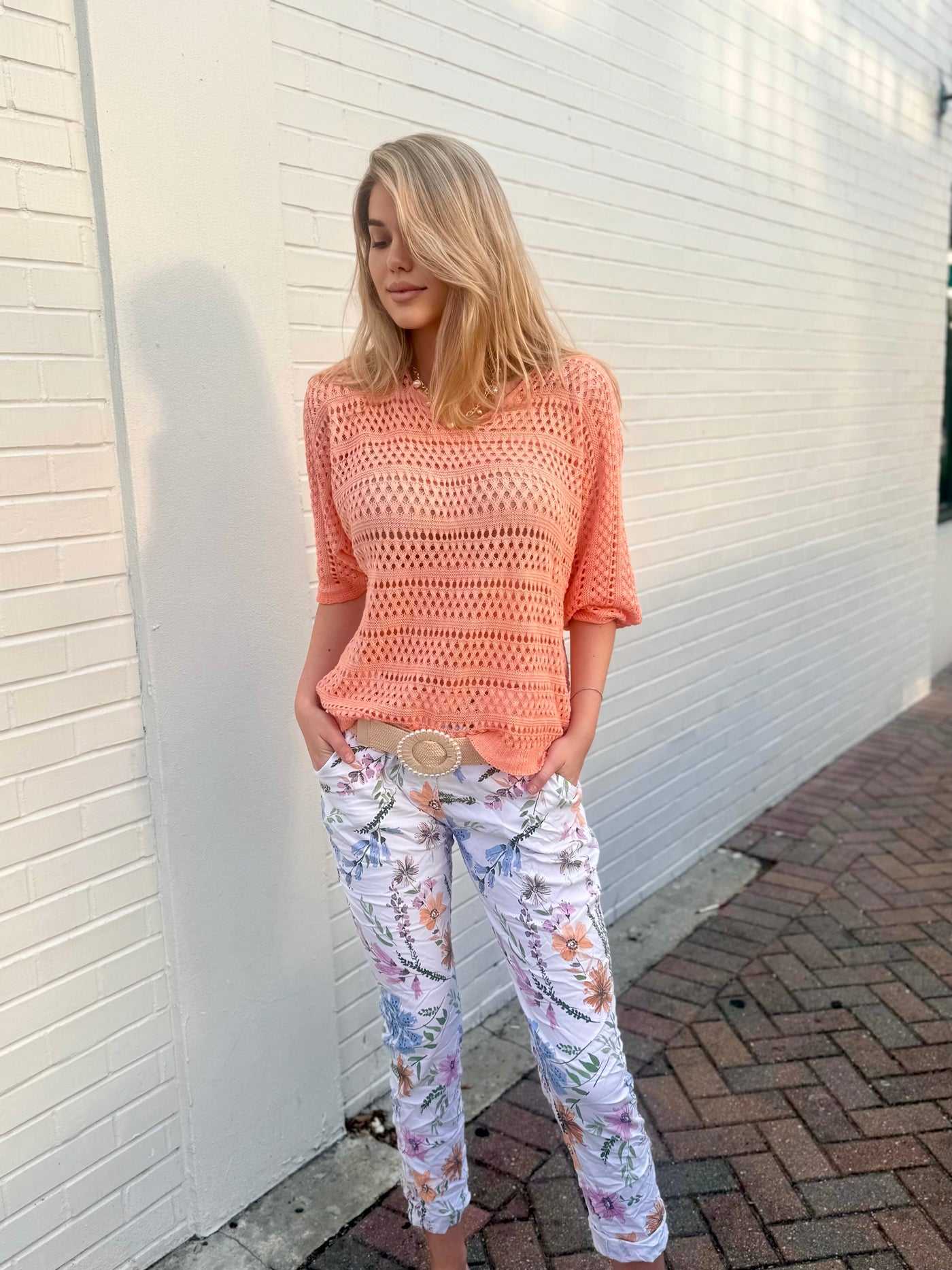 Spring in Bloom Jogger Pants