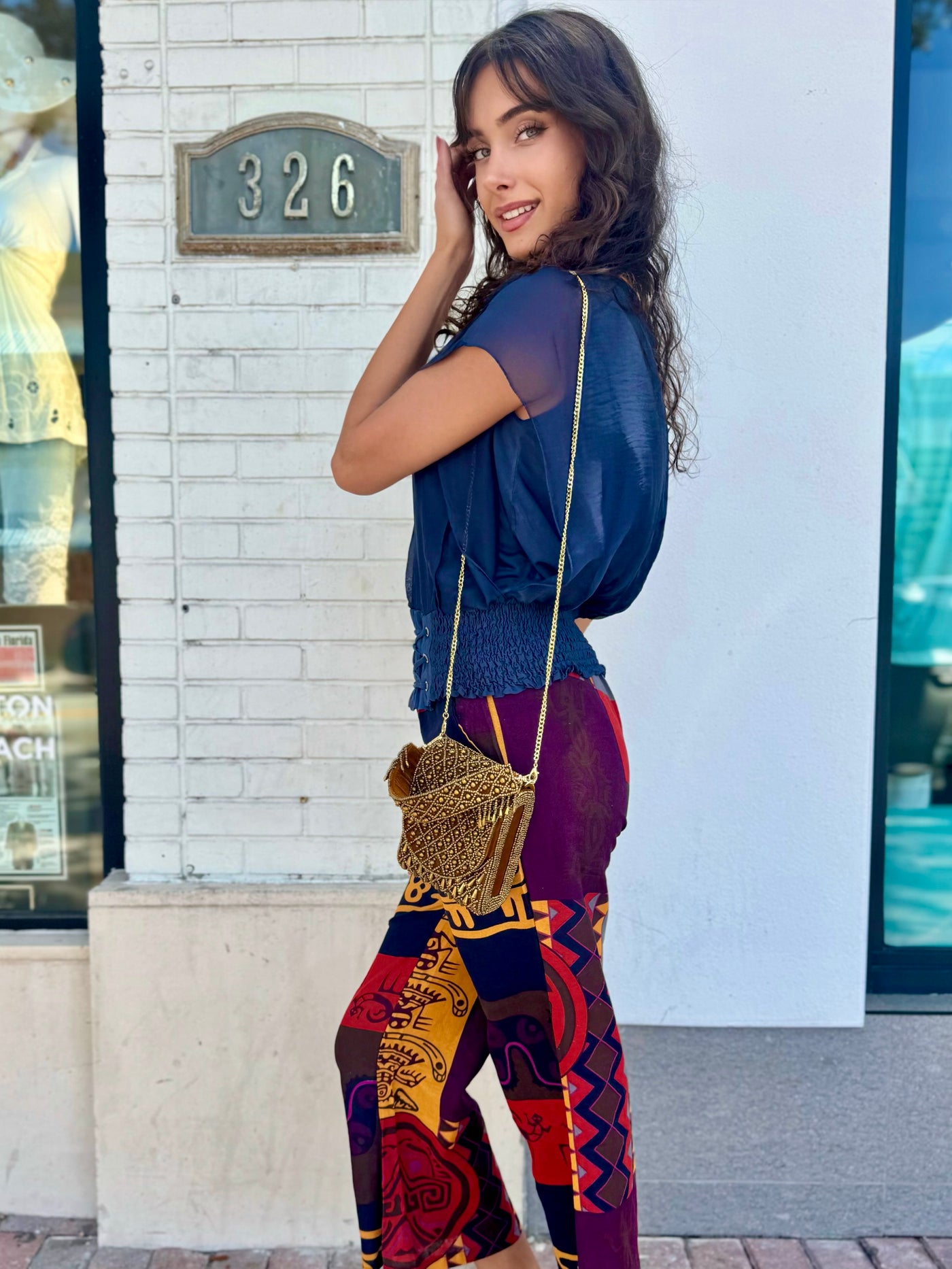 Tribal Rhythm Wide Leg Pants