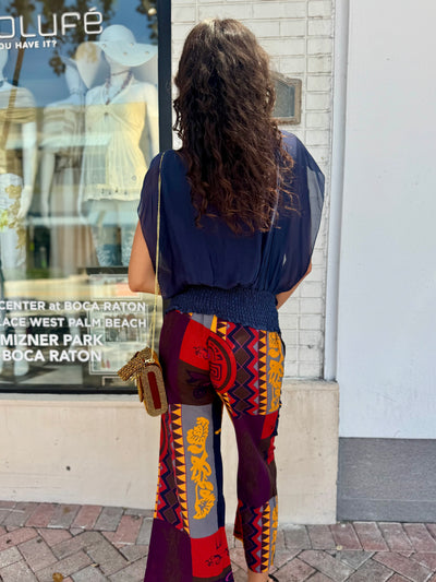 Tribal Rhythm Wide Leg Pants