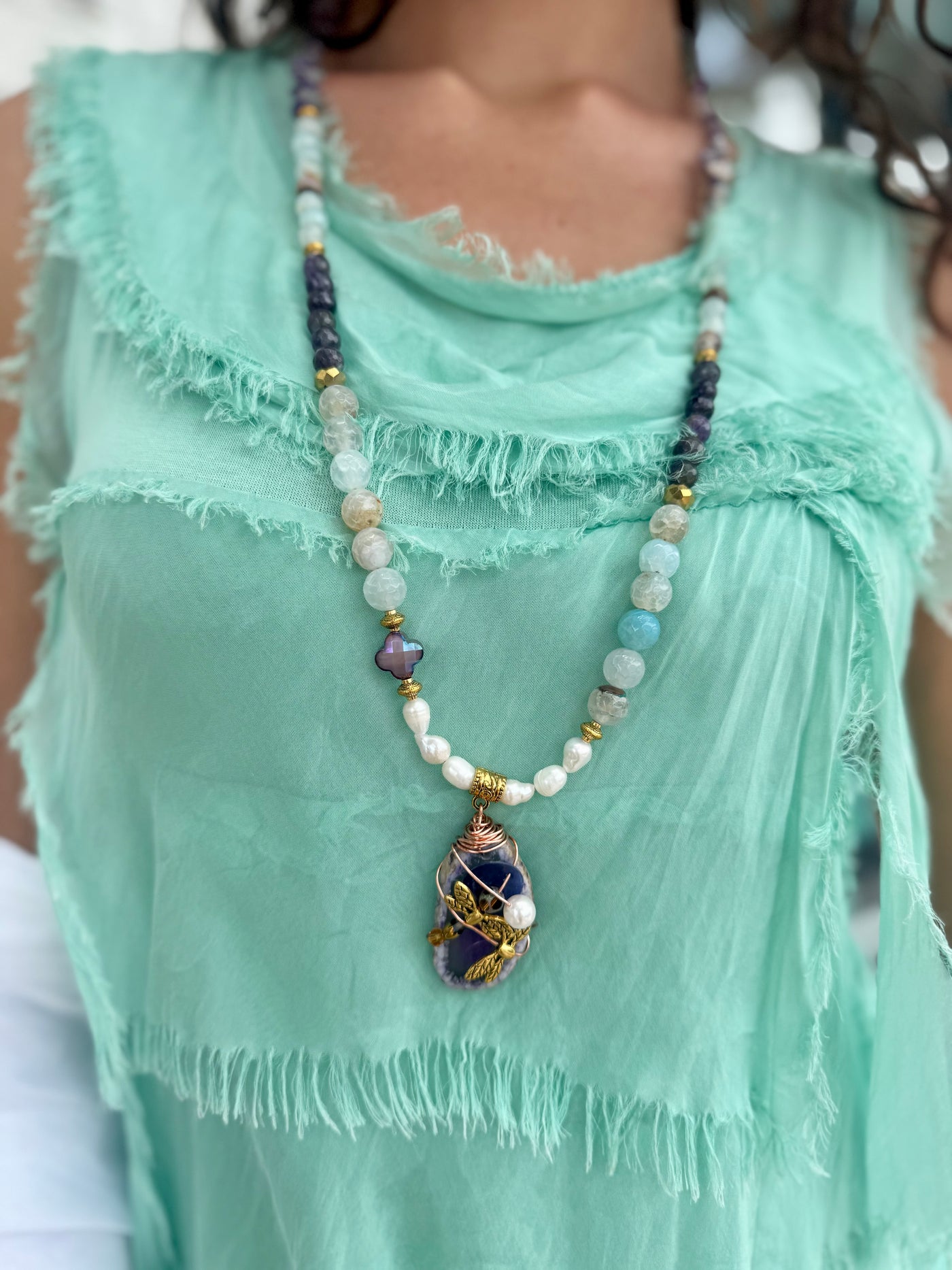 Addilyn Silk Tiered Dress