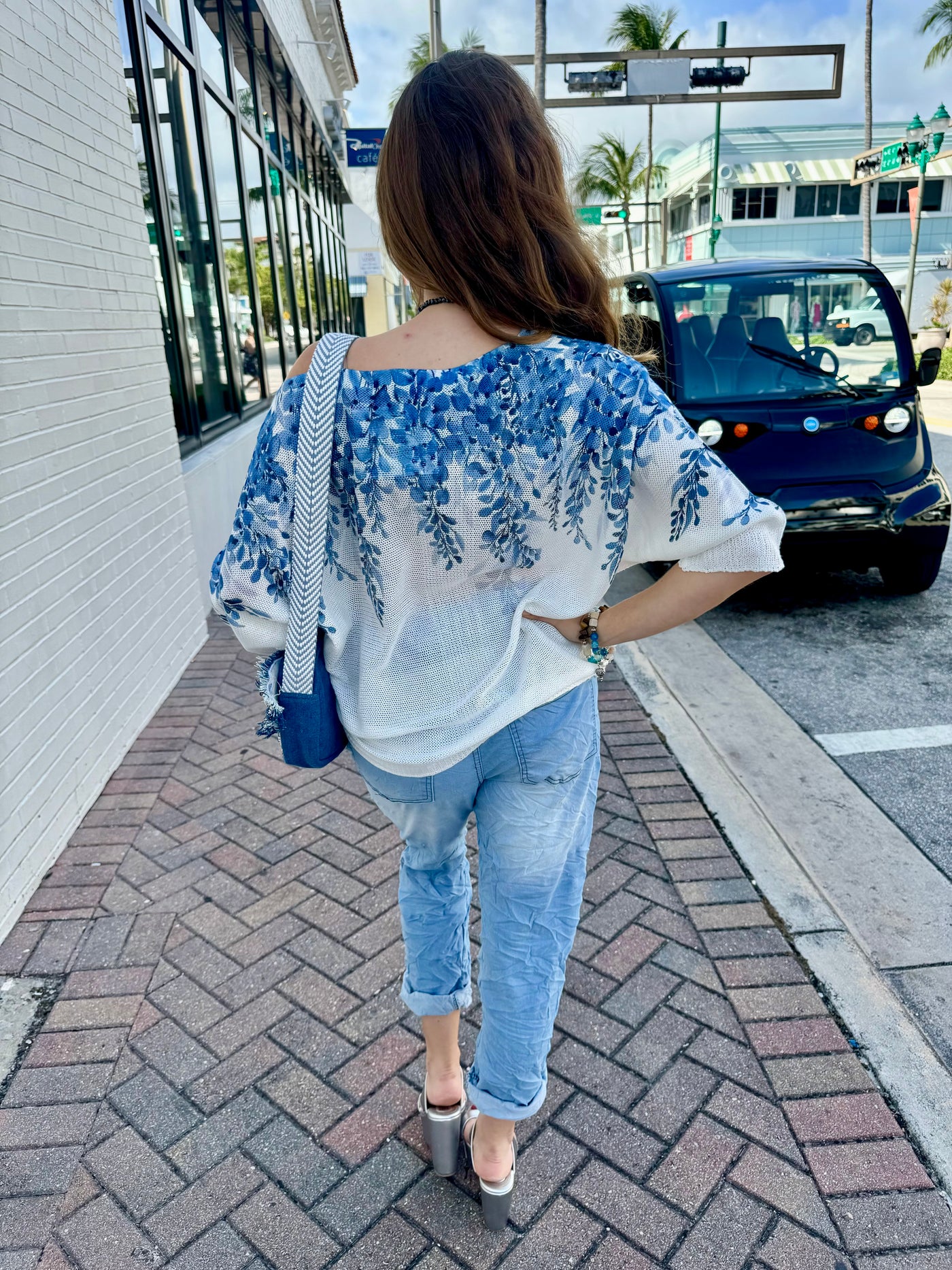 Amour Denim Jogger Pants