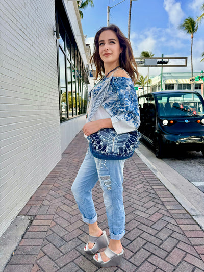 Amour Denim Jogger Pants