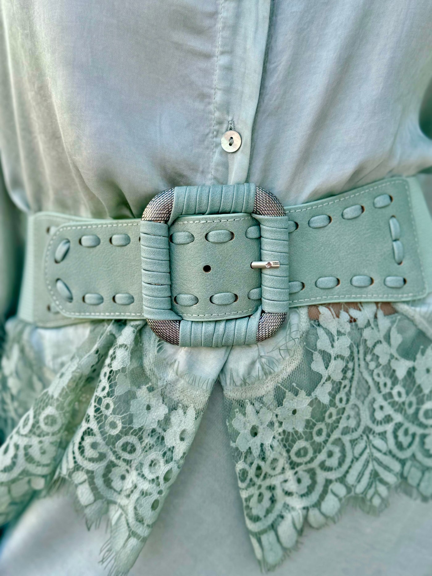 Barcelona Stretch Buckle Belt