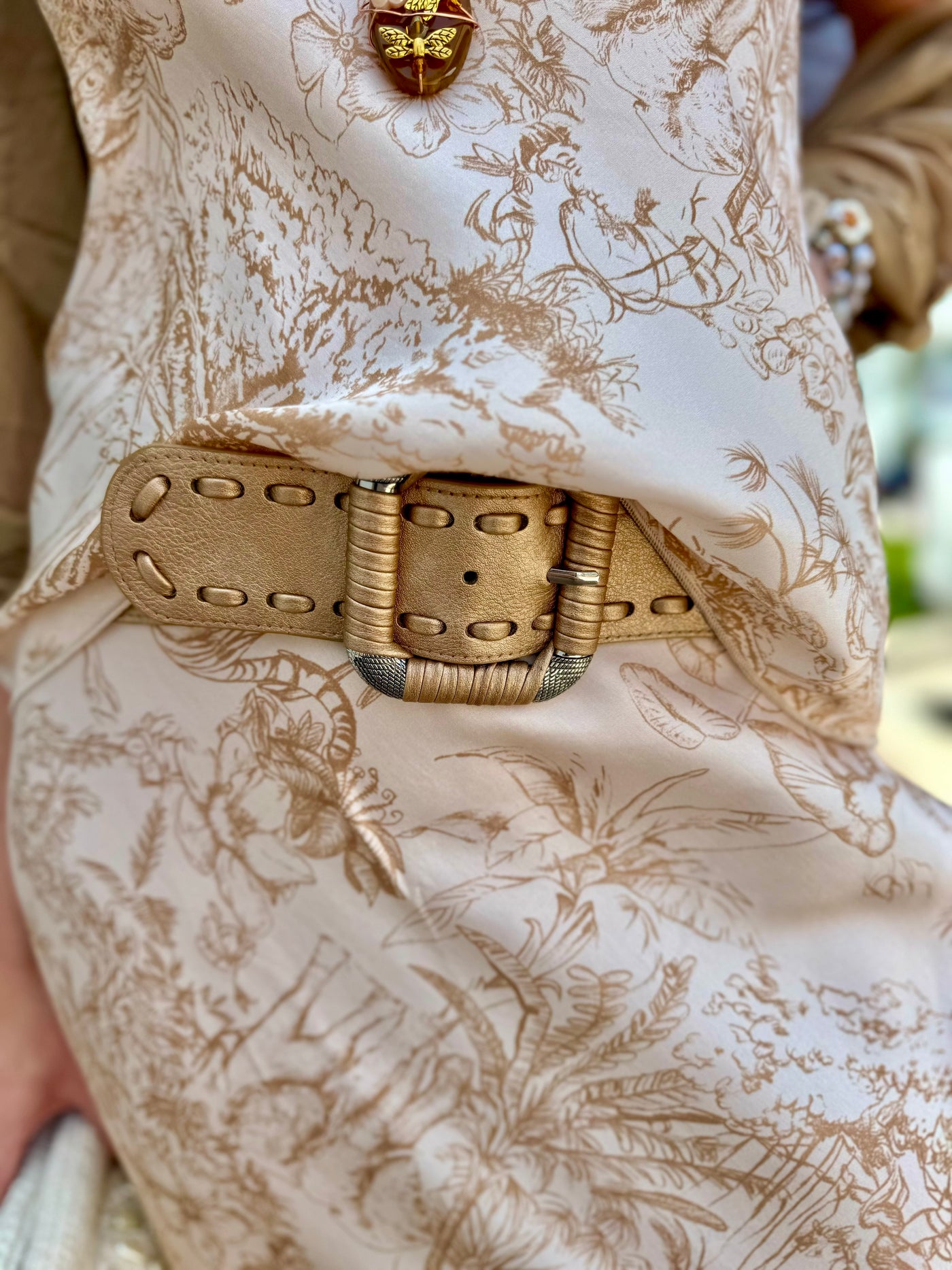 Barcelona Stretch Buckle Belt