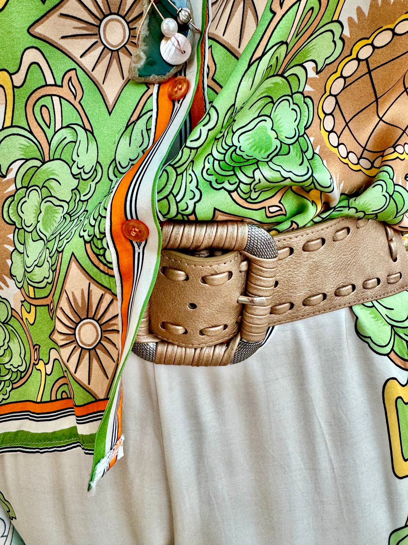 Barcelona Stretch Buckle Belt