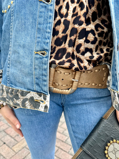 Barcelona Stretch Buckle Belt