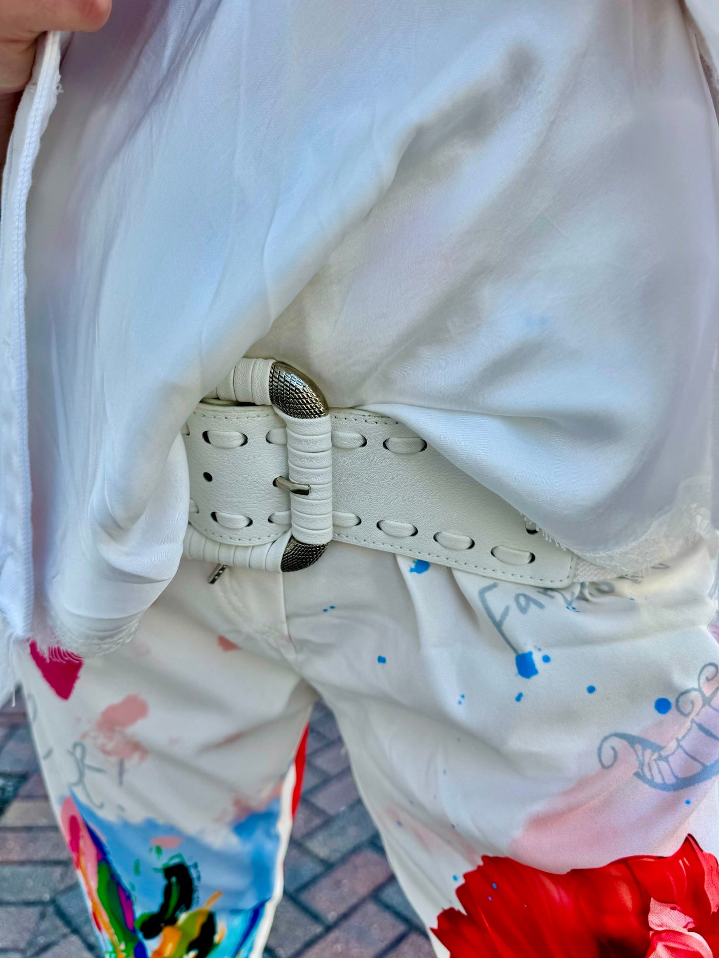 Barcelona Stretch Buckle Belt