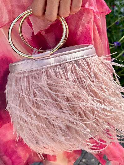 Birds of a Feather Hardshell Mini Bucket Bag