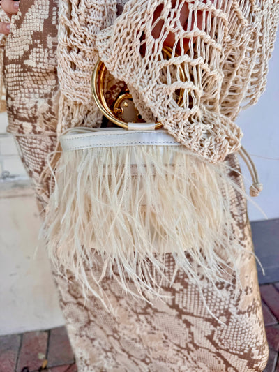 Birds of a Feather Hardshell Mini Bucket Bag