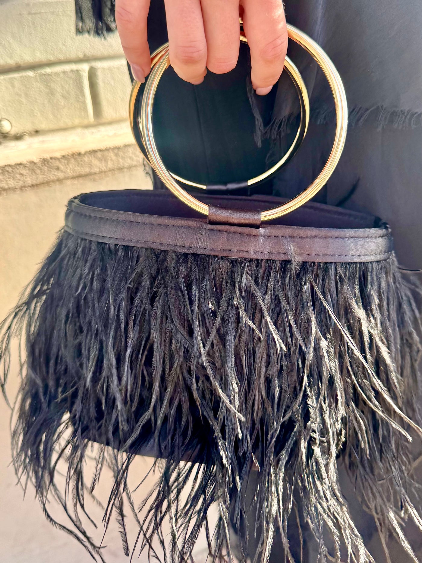 Birds of a Feather Hardshell Mini Bucket Bag