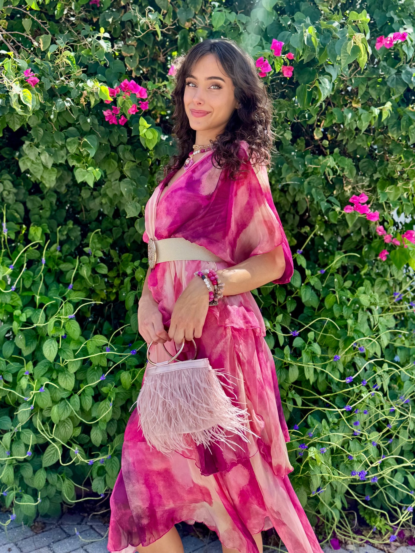 Birds of a Feather Hardshell Mini Bucket Bag